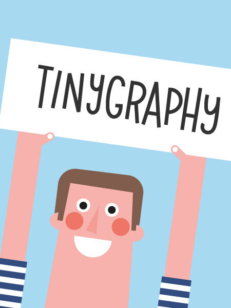 Vektor Character Illustration tinygraphy