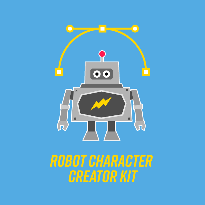 Robot character creation kit Titelbild