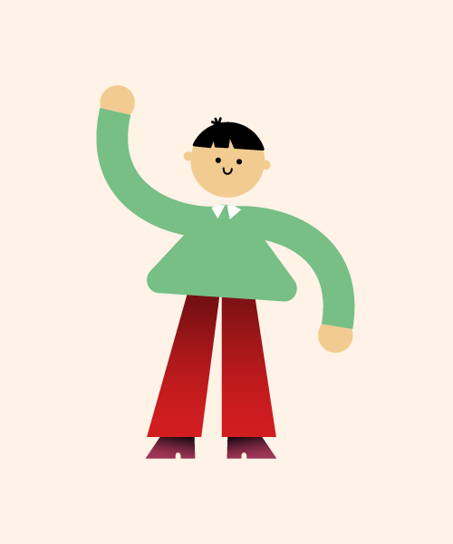 tinygraphy vektor character illustration titelbild