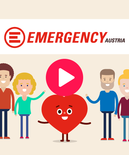 Teaserbild Erklärvideo Emergency Austria NGO