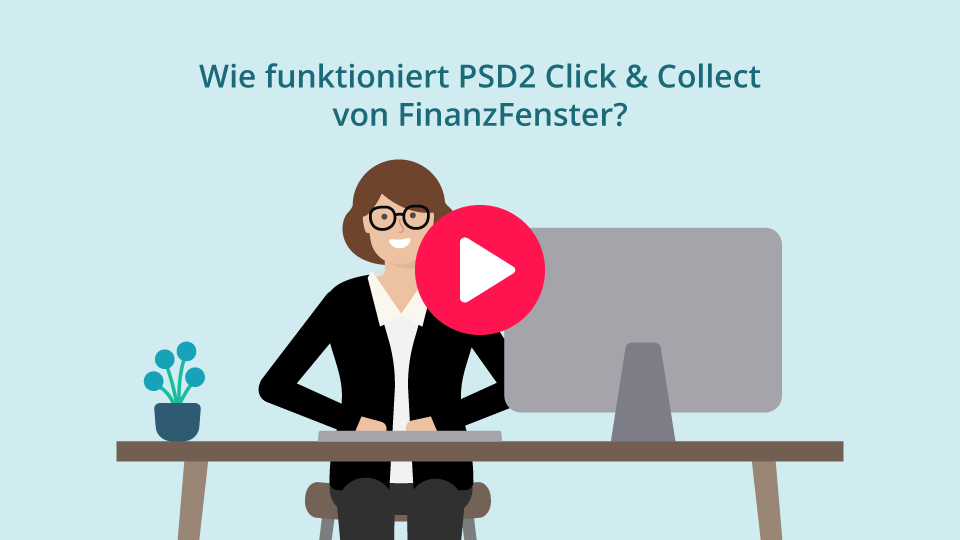Teaserbild Erklärvideo FinanzFenster PSD2
