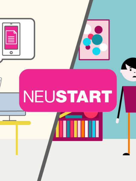 Illustration für App Erklärvideo - Neustart