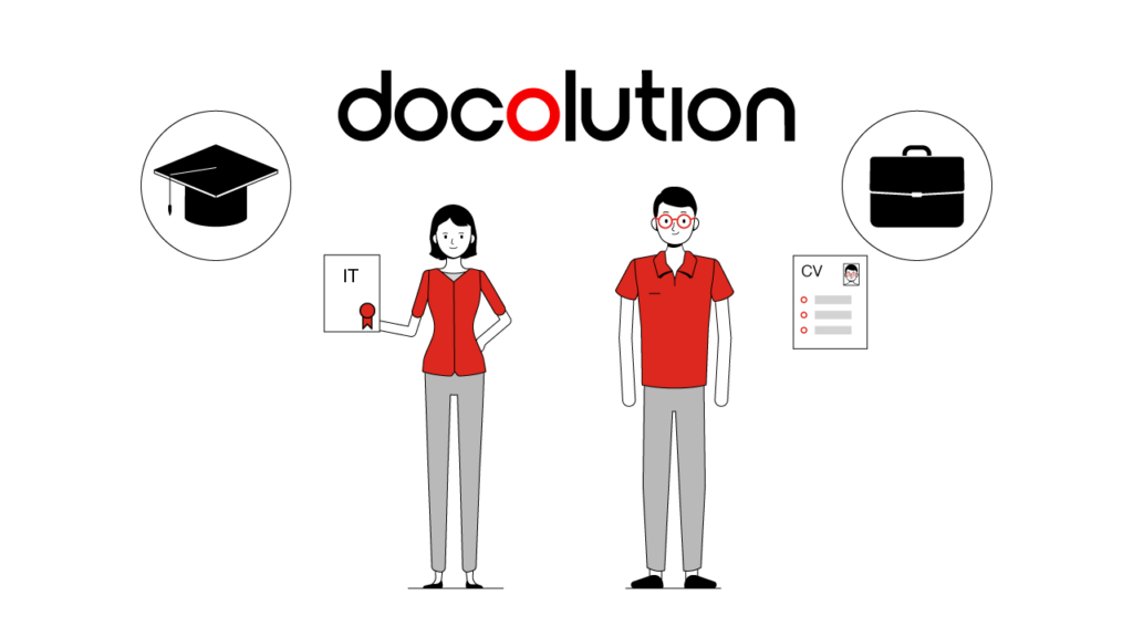 Teserbild Illustration für animiertes Recruitung Video